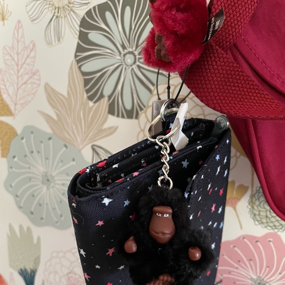 Kipling Despina set regal red/joyful cheer NWT - Picture 9 of 10